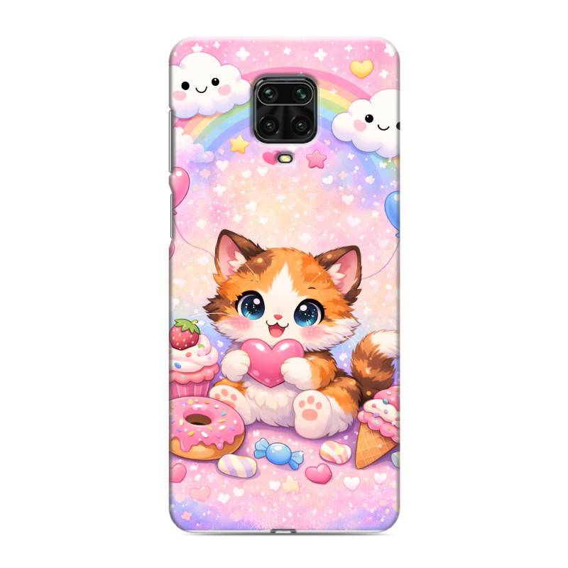 Силиконовый чехол на Xiaomi Redmi Note 9 Pro с принтом для девочек Силиконовый чехол на Xiaomi Redmi Note 9 Pro с принтом для девочек