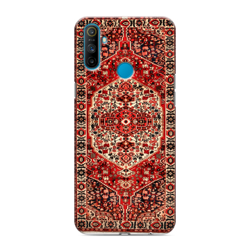 Силиконовый чехол на Realme C3 с принтом Ковер