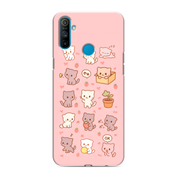 Силиконовый чехол на Realme C3 с принтом Hello Kitty Хелоу Кити Силиконовый чехол на Realme C3 с принтом Hello Kitty Хелоу Кити