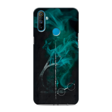 Силиконовый чехол на Realme C3 с принтом Гарри Поттер Harry Potter