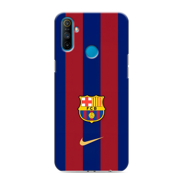 Силиконовый чехол на Realme C3 с принтом Барселона Barcelona Силиконовый чехол на Realme C3 с принтом Барселона Barcelona