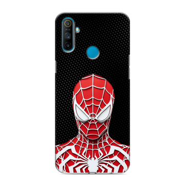 Силиконовый чехол на Realme C3 с принтом человек паук spiderman Силиконовый чехол на Realme C3 с принтом человек паук spiderman