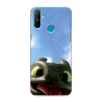 Силиконовый чехол на Realme C3 с принтом Как приручить дракона Силиконовый чехол на Realme C3 с принтом Как приручить дракона