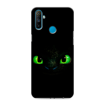 Силиконовый чехол на Realme C3 с принтом Как приручить дракона
