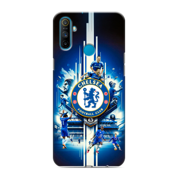 Силиконовый чехол на Realme C3 с принтом Chelsea Челси