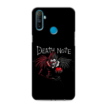 Силиконовый чехол на Realme C3 с принтом Death note Тетрадь смерти