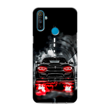 Силиконовый чехол на Realme C3 с принтом BMW БМВ