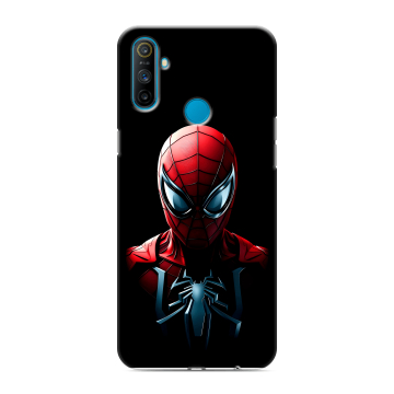 Силиконовый чехол на Realme C3 с принтом Spiderman Человек паук