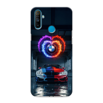 Силиконовый чехол на Realme C3 с принтом BMW БМВ Силиконовый чехол на Realme C3 с принтом BMW БМВ
