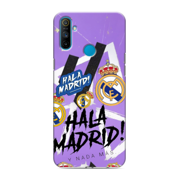 Силиконовый чехол на Realme C3 с принтом Real Madrid Реал Мадрид