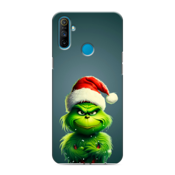 Силиконовый чехол на Realme C3 с принтом Новый год Силиконовый чехол на Realme C3 с принтом Новый год