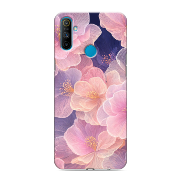 Силиконовый чехол на Realme C3 с принтом женский Силиконовый чехол на Realme C3 с принтом женский