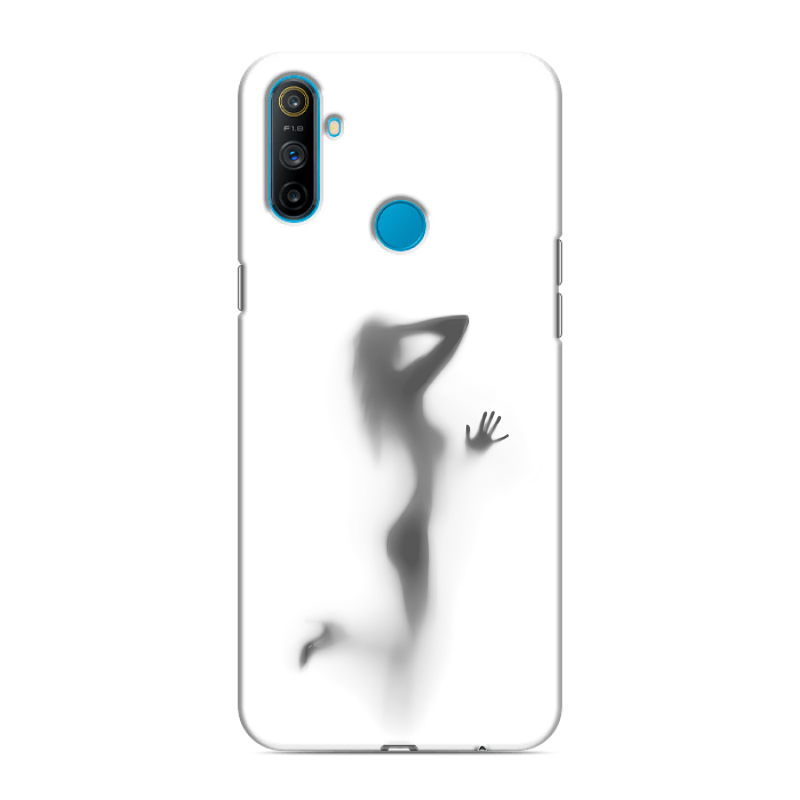 Силиконовый противоударный чехол на Realme C3 с принтом Силуэт Силиконовый противоударный чехол на Realme C3 с принтом Силуэт