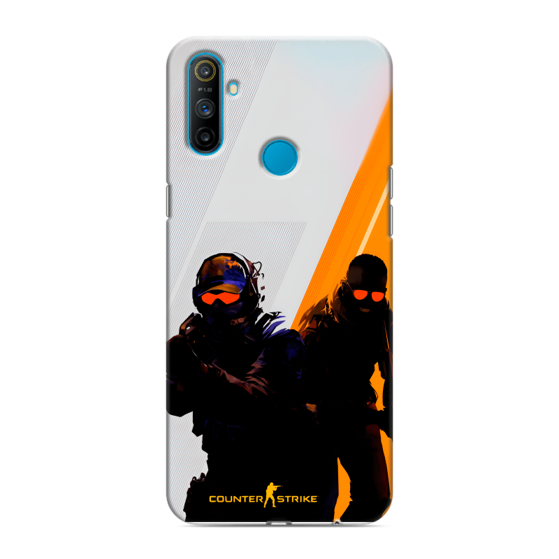 Силиконовый чехол на Realme C3 с принтом Контер страйк Counter strike Силиконовый чехол на Realme C3 с принтом Контер страйк Counter strike