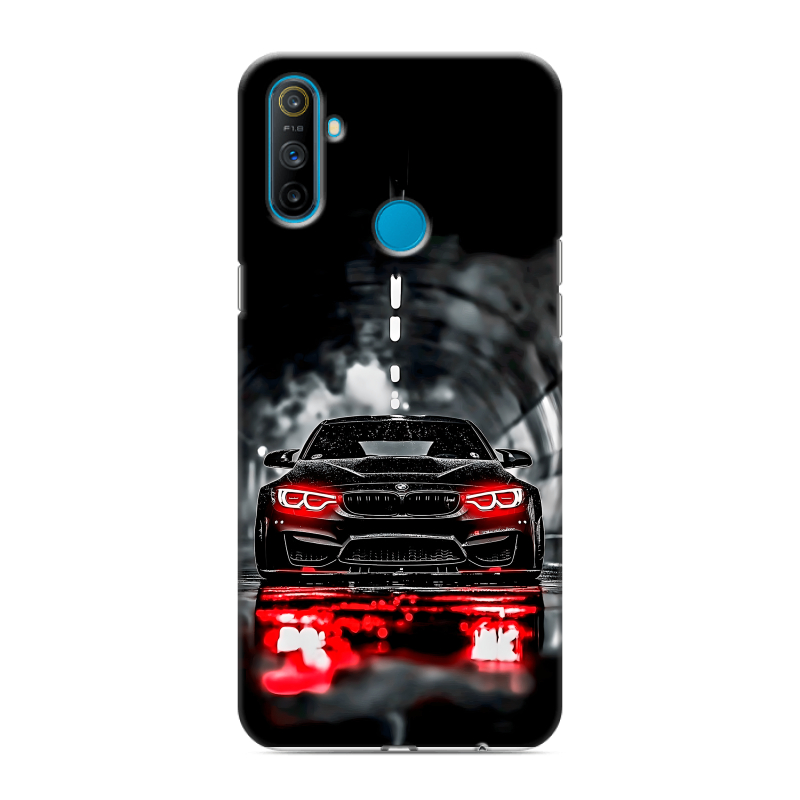 Силиконовый чехол на Realme C3 с принтом BMW БМВ Силиконовый чехол на Realme C3 с принтом BMW БМВ
