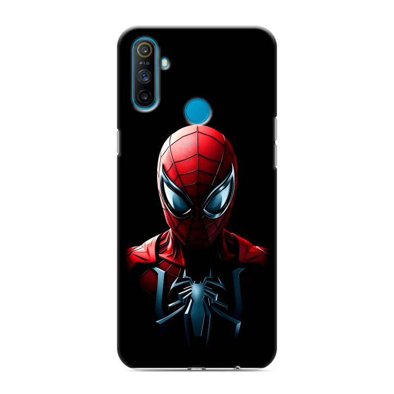 Силиконовый чехол на Realme C3 с принтом Spiderman Человек паук Силиконовый чехол на Realme C3 с принтом Spiderman Человек паук
