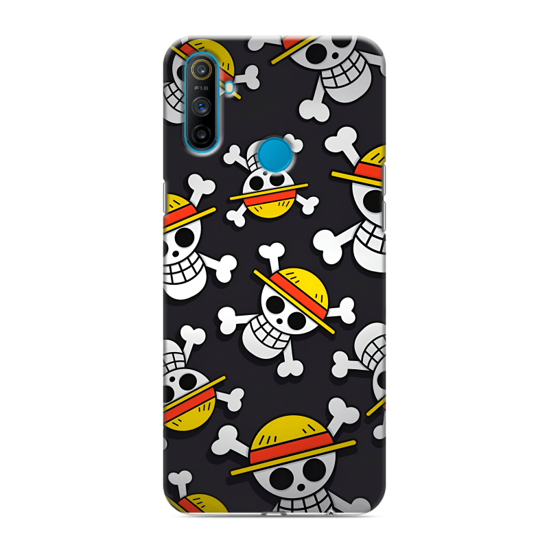 Силиконовый чехол на Realme C3 с принтом One Piece Ван Пис Силиконовый чехол на Realme C3 с принтом One Piece Ван Пис