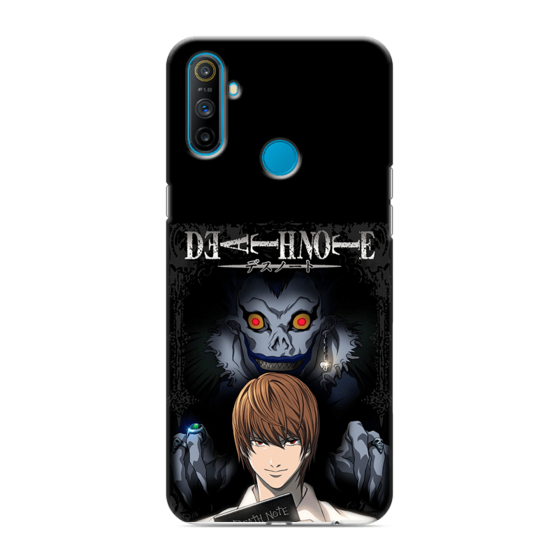 Силиконовый чехол на Realme C3 с принтом Death note Тетрадь смерти Силиконовый чехол на Realme C3 с принтом Death note Тетрадь смерти