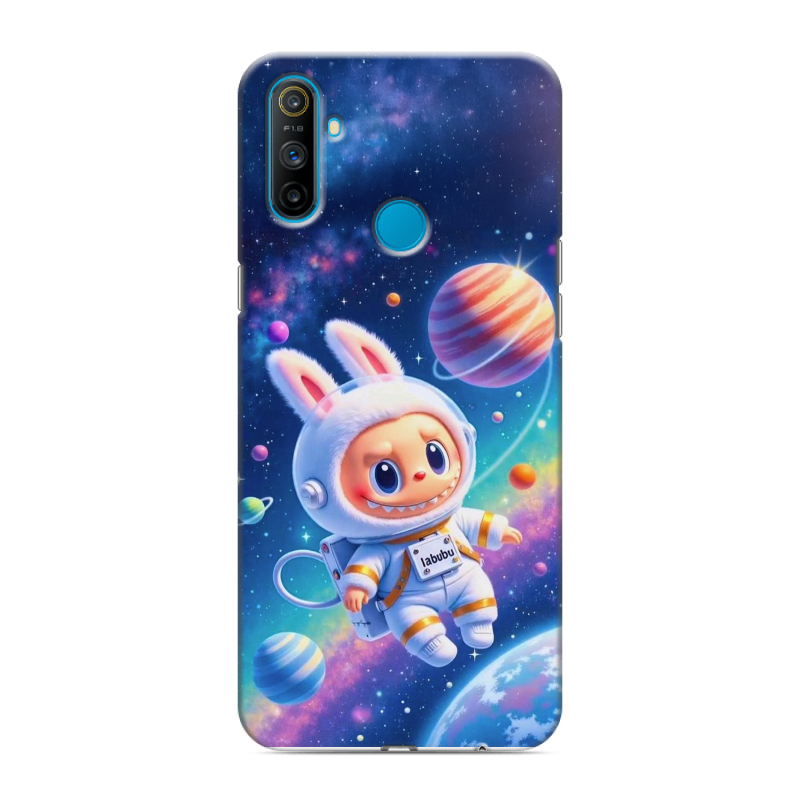 Силиконовый чехол на Realme C3 с принтом Labubu Лабубу Силиконовый чехол на Realme C3 с принтом Labubu Лабубу