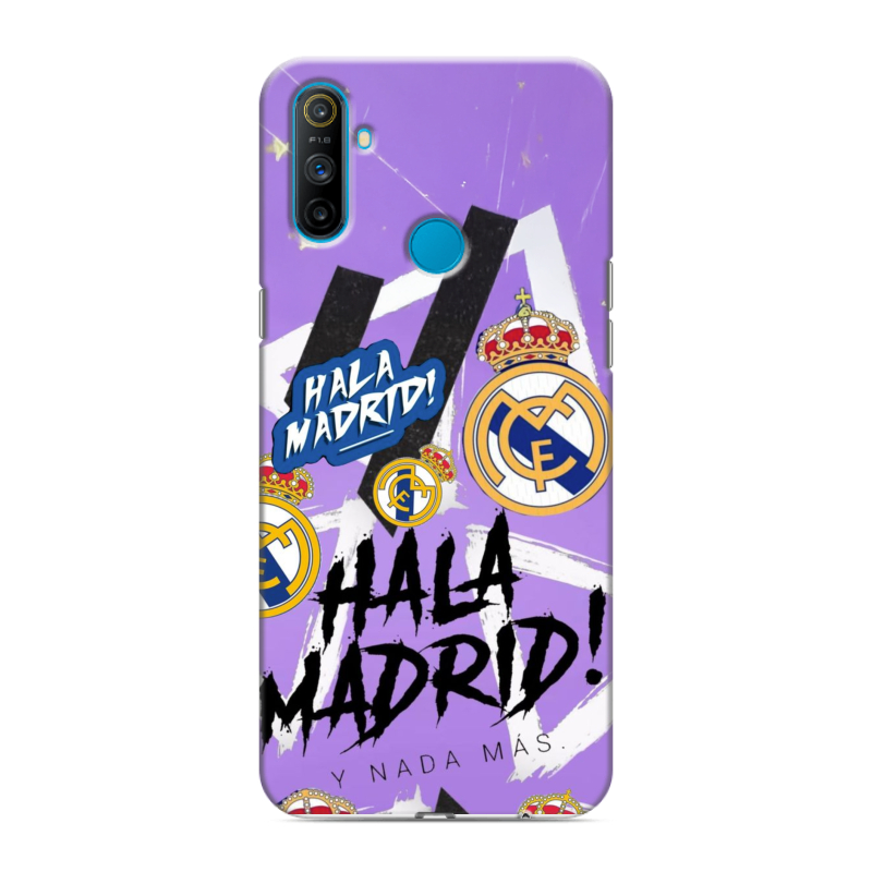 Силиконовый противоударный чехол на Realme C3 с принтом Real Madrid Реал Мадрид Силиконовый противоударный чехол на Realme C3 с принтом Real Madrid Реал Мадрид