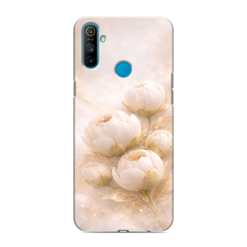 Силиконовый чехол на Realme C3 с принтом женский Силиконовый чехол на Realme C3 с принтом женский