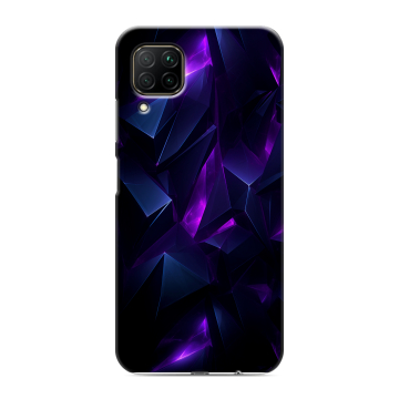 Силиконовый противоударный чехол на Huawei P40 Lite с принтом Абстракиция Силиконовый противоударный чехол на Huawei P40 Lite с принтом Абстракиция