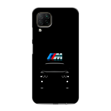 Силиконовый противоударный чехол на Huawei P40 Lite с принтом БМВ BMW