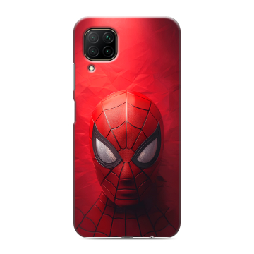 Силиконовый противоударный чехол на Huawei P40 Lite с принтом Spiderman Человек паук