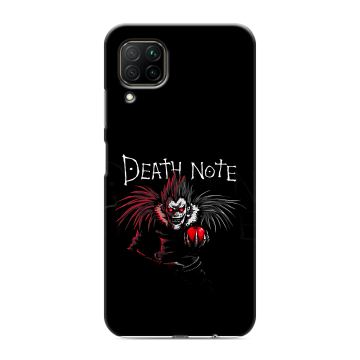 Силиконовый противоударный чехол на Huawei P40 Lite с принтом Death note Тетрадь смерти Силиконовый противоударный чехол на Huawei P40 Lite с принтом Death note Тетрадь смерти