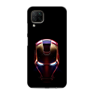 Силиконовый противоударный чехол на Huawei P40 Lite с принтом IronMan Железный человек Силиконовый противоударный чехол на Huawei P40 Lite с принтом IronMan Железный человек