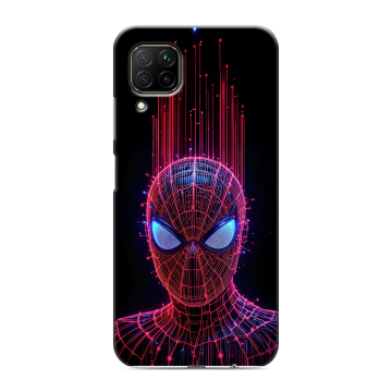 Силиконовый противоударный чехол на Huawei P40 Lite с принтом Spiderman Человек паук Силиконовый противоударный чехол на Huawei P40 Lite с принтом Spiderman Человек паук