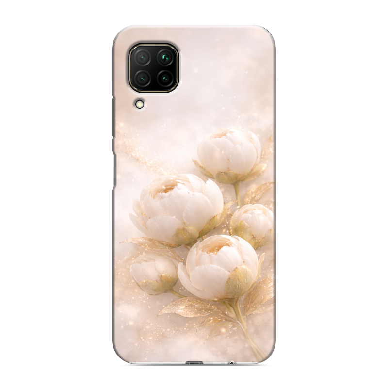 Силиконовый противоударный чехол на Huawei P40 Lite с принтом женский Силиконовый противоударный чехол на Huawei P40 Lite с принтом женский