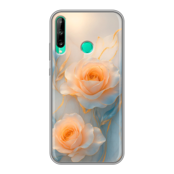 Силиконовый чехол на Huawei P40 Lite E с принтом Женский