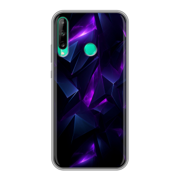 Силиконовый чехол на Huawei P40 Lite E с принтом Абстракиция