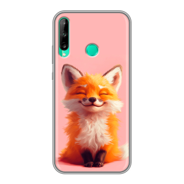 Силиконовый чехол на Huawei P40 Lite E с принтом милая лиса