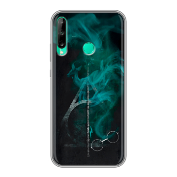 Силиконовый чехол на Huawei P40 Lite E с принтом Гарри Поттер Harry Potter