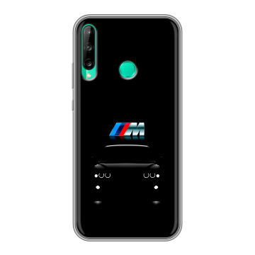 Силиконовый чехол на Huawei P40 Lite E с принтом БМВ BMW