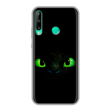 Силиконовый чехол на Huawei P40 Lite E с принтом Как приручить дракона