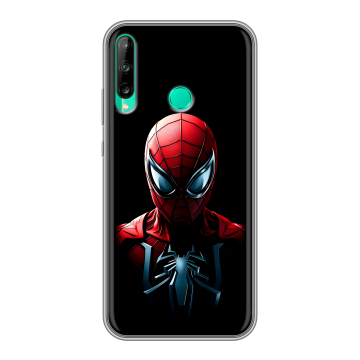 Силиконовый чехол на Huawei P40 Lite E с принтом Spiderman Человек паук