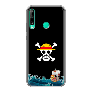 Силиконовый чехол на Huawei P40 Lite E с принтом One Piece Ван Пис