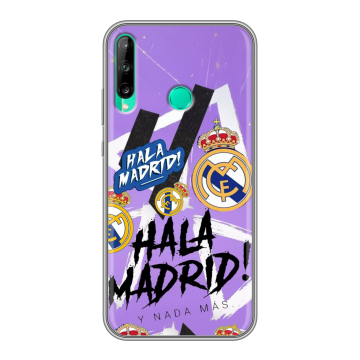 Силиконовый чехол на Huawei P40 Lite E с принтом Real Madrid Реал Мадрид