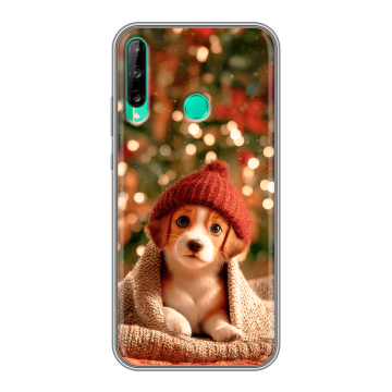 Силиконовый чехол на Huawei P40 Lite E с принтом Новый год Силиконовый чехол на Huawei P40 Lite E с принтом Новый год
