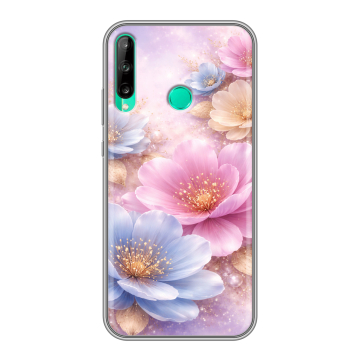 Силиконовый чехол на Huawei P40 Lite E с принтом женский
