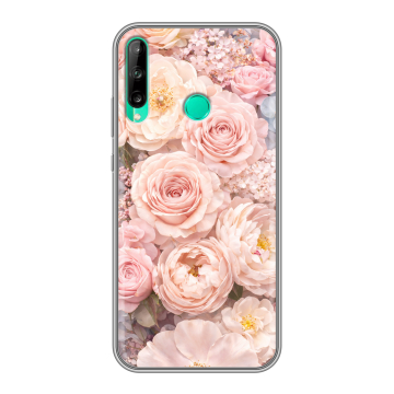 Силиконовый чехол на Huawei P40 Lite E с принтом женский