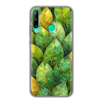 Силиконовый чехол на Huawei P40 Lite E с принтом женский