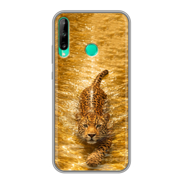 Силиконовый чехол на Huawei P40 Lite E с принтом женский