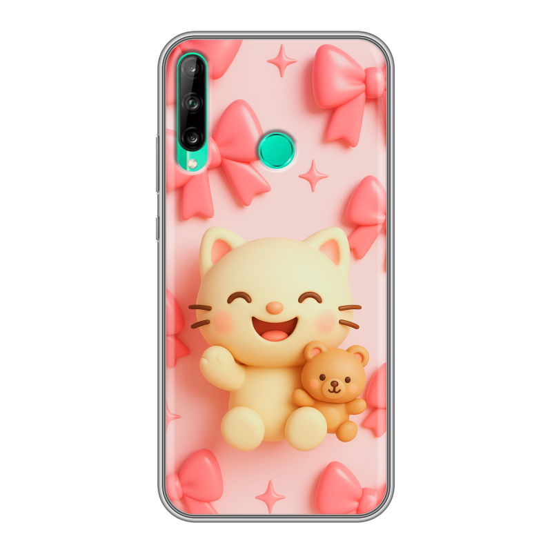 Силиконовый чехол на Huawei P40 Lite E с принтом для девочек Силиконовый чехол на Huawei P40 Lite E с принтом для девочек