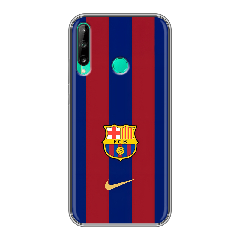 Силиконовый чехол на Huawei P40 Lite E с принтом Барселона Barcelona Силиконовый чехол на Huawei P40 Lite E с принтом Барселона Barcelona