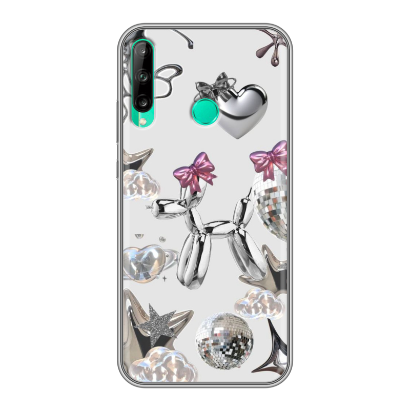 Силиконовый чехол на Huawei P40 Lite E с принтом Y2K Силиконовый чехол на Huawei P40 Lite E с принтом Y2K