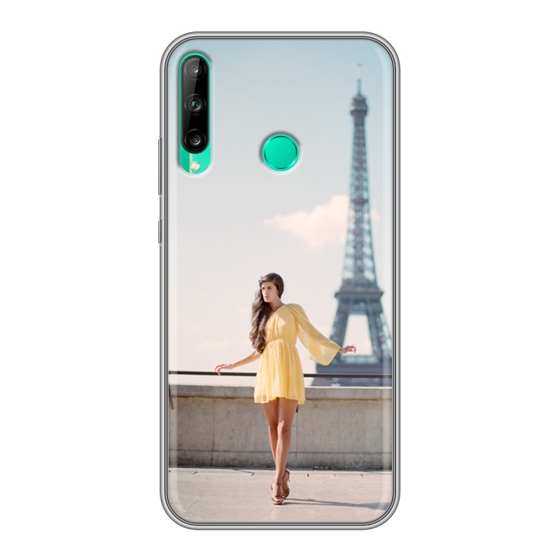 Силиконовый чехол на Huawei P40 Lite E с принтом Париж Силиконовый чехол на Huawei P40 Lite E с принтом Париж